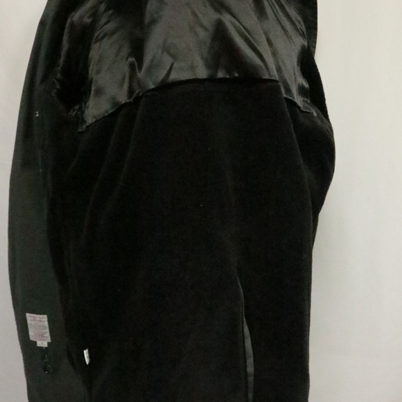 VTG LONDON FOG Woven Gray Over Coat Sz 42 S Men - Picture 6 of 8